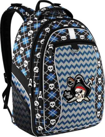 Рюкзак школьный Pirates (38х28х17см, 450гр)