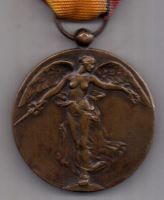 медаль 1918 г. AUNC Бельгия