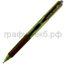 Ручка гелевая Uni синяя  UMN-105 автоматическая