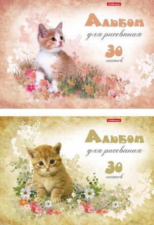 Альбом для рисования  Мурзики (А4, 30л)