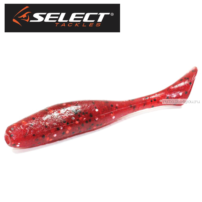 Виброхвост Select Crazy Shad  4" 100 мм/упаковка 5 шт/ цвет: 027