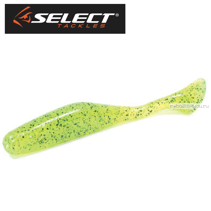 Виброхвост Select Crazy Shad  4" 100 мм/упаковка 5 шт/ цвет: 071