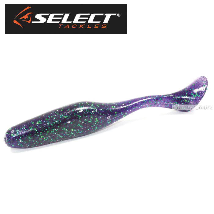 Виброхвост Select Crazy Shad  4" 100 мм/упаковка 5 шт/ цвет: 777