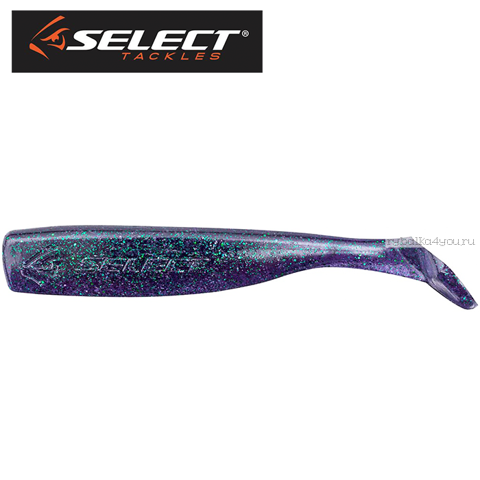 Виброхвост Select X-Shake 3.25" 80 мм/ упаковка 6 шт / цвет: 777