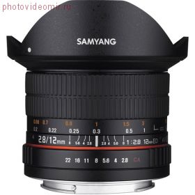 Объектив Samyang MF 12mm f/2.8 ED AS NCS Fish-eye Canon EF