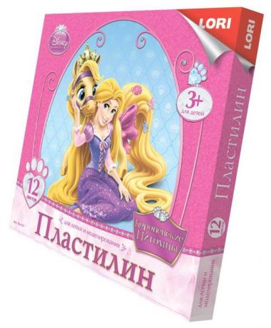 Пластилин Королевские питомцы (12 цветов, 20 гр.)