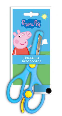 Ножницы безопасные Свинка Пеппа
