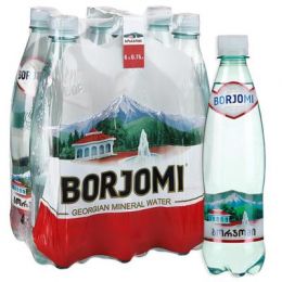 Доставка минеральной воды Боржоми, (0,75л/6шт.) пэт