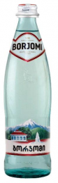 Минеральная вода BORJOMI газированная, (0,5л/12шт.) стекло
