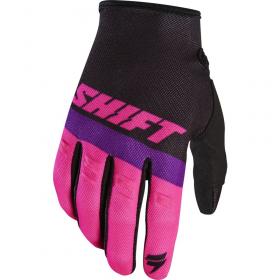 Shift - White Label Air перчатки, черно-розовые