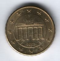 10 евроцентов 2002 г. Германия