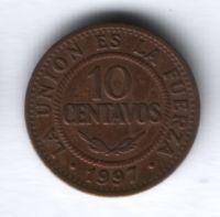 10 сентаво 1997 г. Боливия