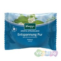 Соль для ванн с мелисой, шипучая таблетка 80 г.