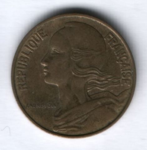 20 сантимов 1964 г. Франция