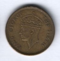 10 центов 1949 г. Гонконг