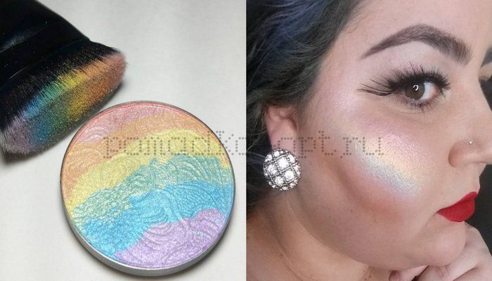 calans rainbow highlighter