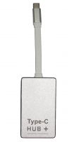 Хаб USB Type-C с HDMI и картридером YC-210