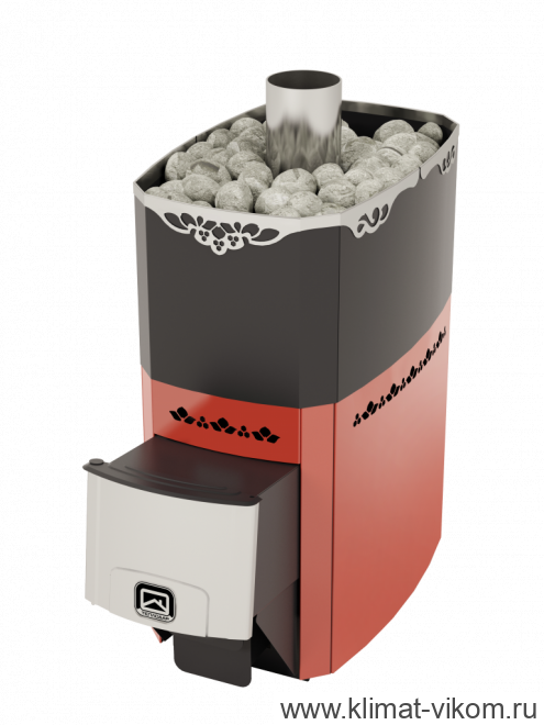 Банная печь-каменка РУСЬ 18 Л