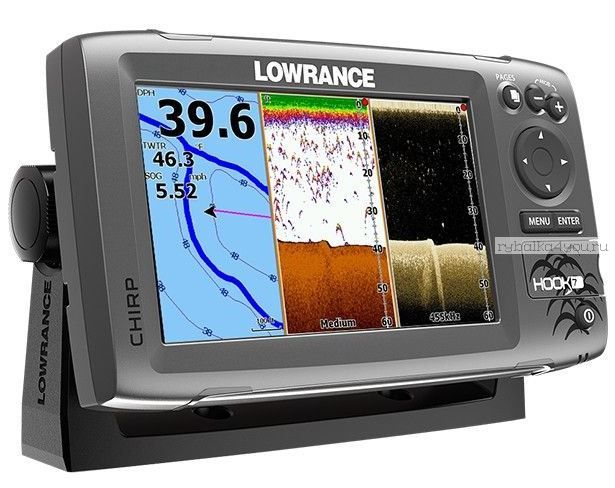 Эхолот  Lowrance Hook-7 Mid/High/DownScan (Артикул: 000-12664-001)
