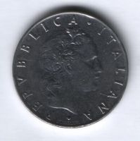 50 лир 1968 г. Италия
