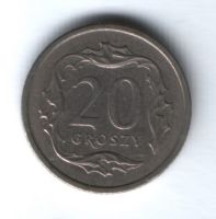 20 грошей 2004 г. Польша