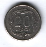20 грошей 1998 г. Польша