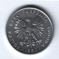 50 грошей 1987 г. Польша