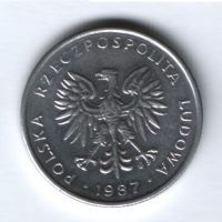 50 грошей 1987 г. Польша