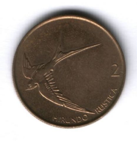 2 толара 1996 г. Словения