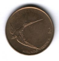 2 толара 1996 г. Словения