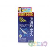 Orihiro Акулий сквален 360 капсул