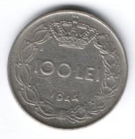 100 лей 1944 г. Румыния