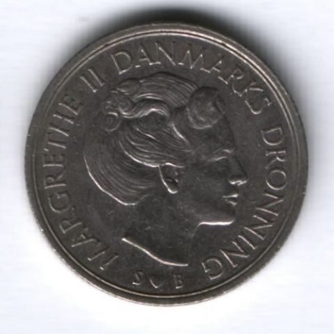 1 крона 1976 г. Дания