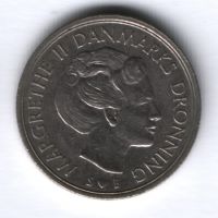 1 крона 1976 г. Дания