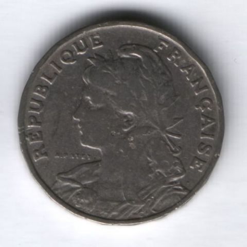 25 сантимов 1904 г. Франция VF