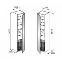 схема пенала Keuco Royal Reflex 34031