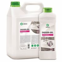 Гель для чистки труб "Digger-Gel" 0,75л; 5,3кг.