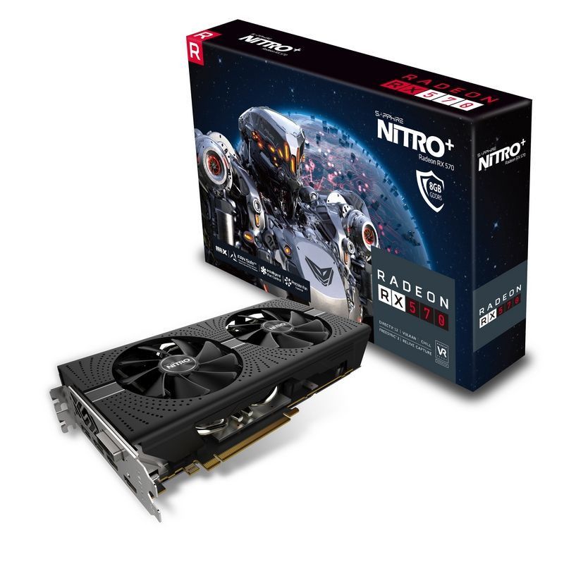 Видеокарта Sapphire RX 570 8gb
