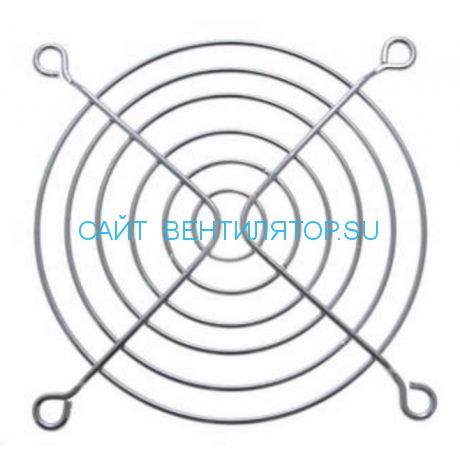 Решетка для вентилятора металлическая 92х92