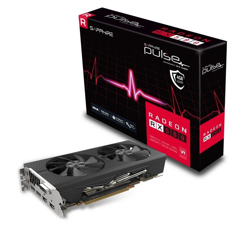 Видеокарта Sapphire RX 580 Pulse 4gb