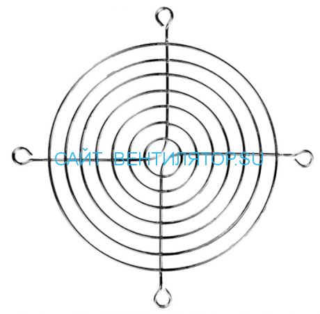 Решетка для вентилятора металлическая 110х110