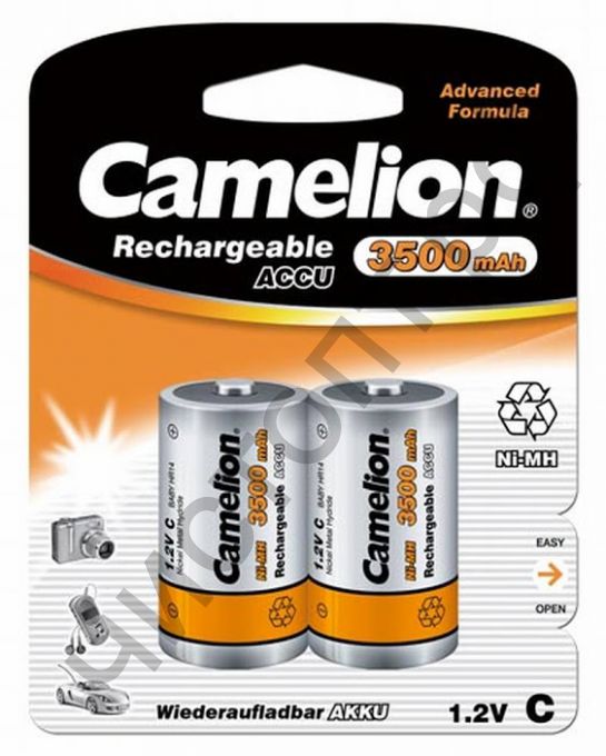 Аккум.Camelion R14 (3500mAh) 2BL (12)