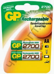 Аккум.GP R6 (2700mAh) 2BL (20)