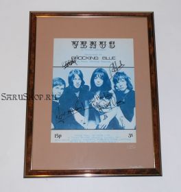 Автографы: Shocking Blue. Маришка Вереш, и ранний состав. 1969 год. Редкость