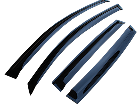 Дефлекторы окон "LUX" для а/м Nissan Qashqai I 2007-2013 г.в.