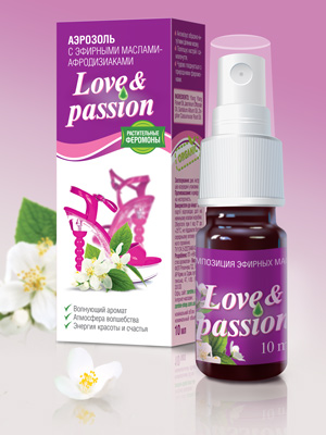 Аэрозоль - афродизиак LOVE & PASSION 10 мл