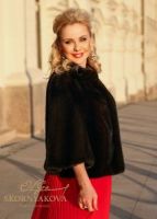 модели норковых накидок фото