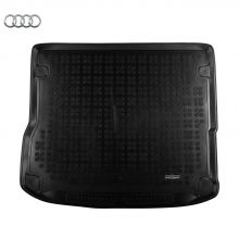 Коврик Audi Q5 (8R) от 2012 - 2017 в багажник резиновый Rezaw Plast (Польша) - 1 шт.