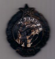 знак "Снайпер" РККА 1938-1941 гг.