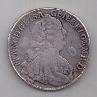 1 талер 1755 г. Австрия. Священная Римская Империя